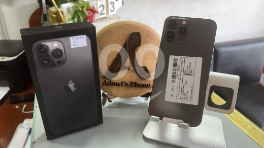 الهواتف المحمولة في مجد العنجر - iPhone 13 Pro Max 256GB Graphite - Battery 96% | آيفون 13 برو ماكس 256 جيجابايت - بطارية 96%