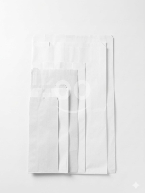 Packaging & Wrapping Materials in Tripoli - أكياس ورقية بيضاء متعددة المقاسات | Multi-Size White Paper Bags