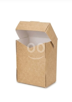 Packaging & Wrapping Materials in Tripoli - علب كرتون كرافت بغطاء متصل | Premium Kraft Boxes with Hinged Lid