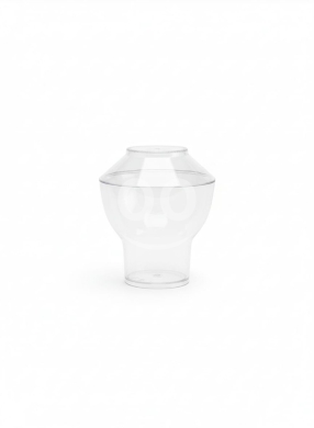 Packaging & Wrapping Materials in Tripoli - أكواب حلى بلاستيكية شفافة مع غطاء | Premium Mini Dessert Cups with Lid