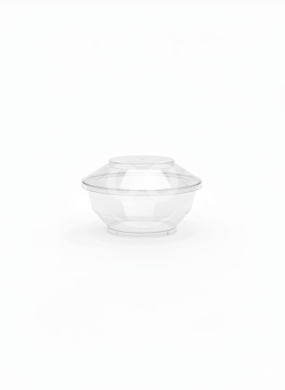 Packaging & Wrapping Materials in Tripoli - أكواب حلى بلاستيكية شفافة مع غطاء | Premium Mini Dessert Cups with Lid