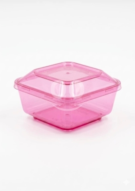 Packaging & Wrapping Materials in Tripoli - أوعية طعام بلاستيكية "سوزانا" شفافة عميقة مع غطاء | Premium Souzana Deep Clear Plastic Containers wi