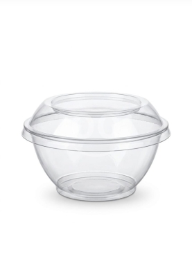 Packaging & Wrapping Materials in Tripoli - أوعية طعام بلاستيكية "سوزانا" شفافة عميقة مع غطاء | Premium Souzana Deep Clear Food Containers with