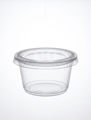 Packaging & Wrapping Materials في طرابلس - أوعية طعام بلاستيكية "سوزانا" دائرية شفافة مع غطاء | Premium Souzana Round Clear Food Containers wit