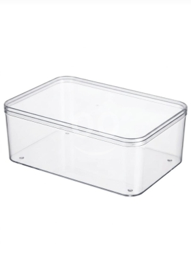 Packaging & Wrapping Materials in Tripoli - أوعية طعام بلاستيكية مستطيلة HC-750 مع غطاء محكم | HC-750 Rectangular Plastic Food Containers with L