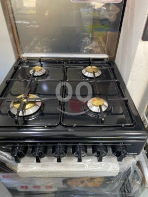 Kitchen appliances in Tripoli - غاز 4 عيون رؤوس نحاس بتصميم عصري وأنيق | 4-Burner Gas Cooker with Brass Burners