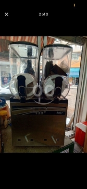 ماكينة فريسكو إيطالية موديل حديث حوضين | Italian Fresco Slush Machine New Model — 2