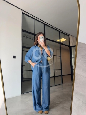 Vêtements, chaussures et accessoires dans Dahr el-Ain - طقم جينز نسائي قطعتين ناعم وعصري | Women&#039;s Trendy Two-Piece Soft Denim Set
