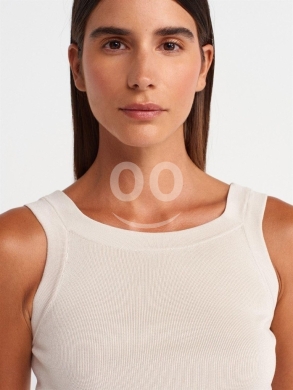 توب نسائي "ريب" راقي ألوان متنوعة | Women's Premium Ribbed Basic Tank Top — 7
