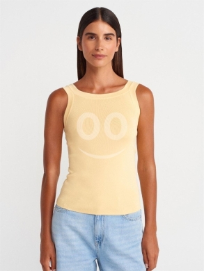 توب نسائي "ريب" راقي ألوان متنوعة | Women's Premium Ribbed Basic Tank Top — 4