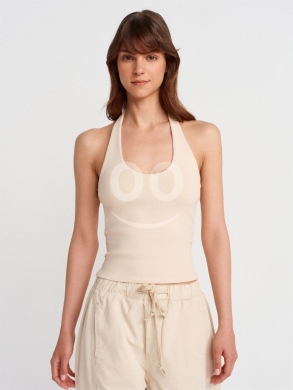 Clothes, Footwear & Accessories in Dahr el-Ain - توب نسائي "هالتر" ريب ألوان متعددة | Women&#039;s Premium Halter Neck Ribbed Top