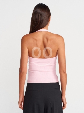 توب نسائي "هالتر" ريب ألوان متعددة | Women's Premium Halter Neck Ribbed Top — 9