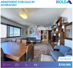 2 bedroom apartment 4sale in the heart of Achrafieh - الأشرفيةMB60A98