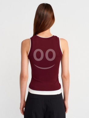 توب نسائي "تانك" مزدوج بتصميم عصري ألوان متعددة | Women's Double Layer Contrast Tank Top — 3