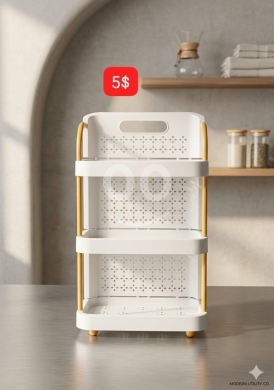Other home furniture dans Adonis - 3-Tier Multifunctional Storage Rack | رف تنظيم متعدد الاستخدامات بـ 3 طبقات