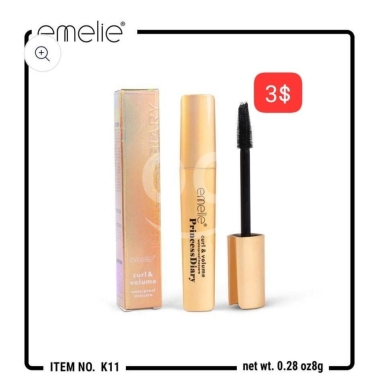 الصحة و الجمال في ادونيس - Emelie Princess Diary Curl & Volume Waterproof Mascara |ماسكارا إيميلي مقاومة للماء لتكثيف وتطويل