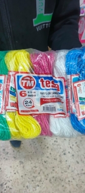 Home & Garden in Taalabaya - حبال غسيل نايلون متينة ألوان متنوعة 6 متر | Durable Nylon Clothesline 6 Meters Assorted Colors