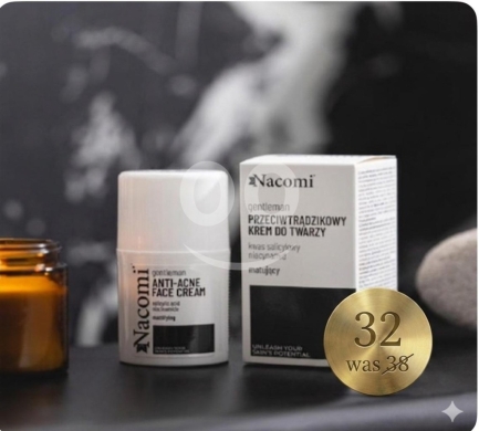 Santé & Beauté dans Baakline - كريم ناكومي للرجال مضاد لحب الشباب ومطفي للبشرة | Nacomi Gentleman Anti-Acne Face Cream