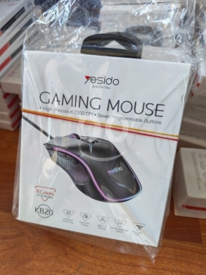 Gaming Console & Accessories dans Manara - ماوس ألعاب يسيدو KB20 بدقة 7200 DPI وإضاءة RGB | Yesido KB20 High-Precision 7200 DPI RGB Gaming Mous