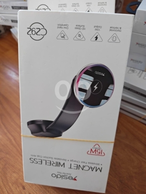 Mobile accessories dans Manara - حامل هاتف مغناطيسي يسيدو C292 بشحن لاسلكي 15 واط | Yesido C292 Magnetic Wireless Car Charger