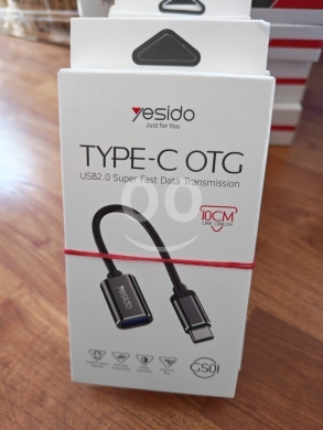 Mobile accessories in Manara - وصلة يسيدو GS01 محول Type-C OTG لنقل البيانات بسرعة فائقة | Yesido GS01 Type-C OTG Adapter