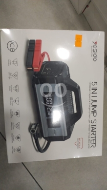 آخر في منارة - جهاز يسيدو 5 في 1 لتشغيل السيارة ومنفاخ هواء | Yesido 5-in-1 Jump Starter & Inflator