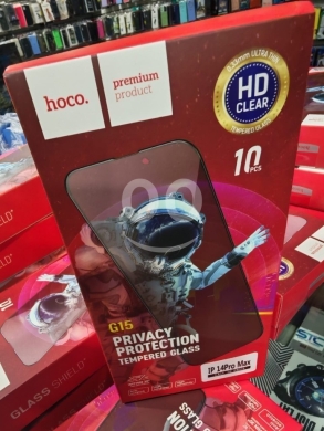 Mobile accessories in Manara - شاشة حماية هوكو G15 خصوصية للايفون 14 برو ماكس | Hoco G15 Privacy Glass for iPhone 14 Pro Max
