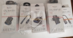 وصلات يسيدو OTG ومحولات صوت متنوعة | Yesido OTG Adapters & Audio Converters Collection