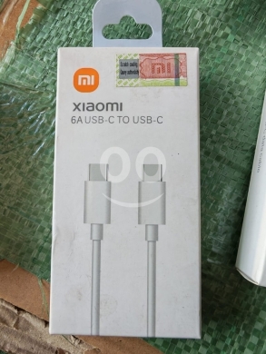 Mobile accessories in Manara - كابل شاومي أصلي 6 أمبير من تايب سي إلى تايب سي | Xiaomi Original 6A USB-C to USB-C Cable