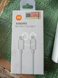 كابل شاومي أصلي 6 أمبير من تايب سي إلى تايب سي | Xiaomi Original 6A USB-C to USB-C Cable