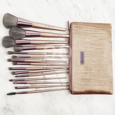 Health & Beauty in Hamra - مجموعة فرش مكياج بي اتش كوزميتيكس 15 قطعة | BH Cosmetics 15 Piece Makeup Brush Set