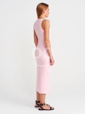فستان ميدي أنيق بياقة قارب من Styllana Store | Elegant Boat-Neck Midi Dress — 5