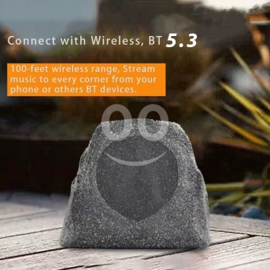 مكبر صوت صخري خارجي ION Solar Sounds بلوتوث | ION Solar Sounds Outdoor Rock Speaker — 9