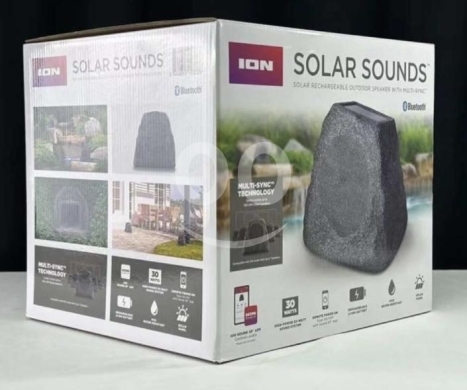 مكبر صوت صخري خارجي ION Solar Sounds بلوتوث | ION Solar Sounds Outdoor Rock Speaker — 2