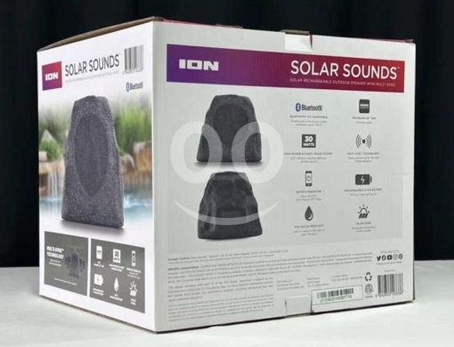 مكبر صوت صخري خارجي ION Solar Sounds بلوتوث | ION Solar Sounds Outdoor Rock Speaker — 3
