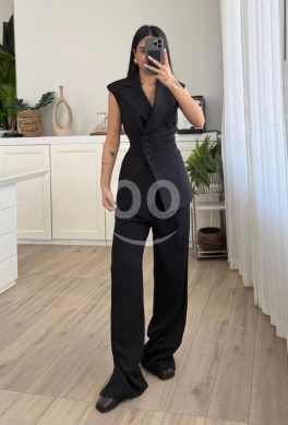 Vêtements, chaussures et accessoires dans Dahr el-Ain - طقم رسمي عصري بفيست محدد للخصر من Styllana Store | Chic Tailored Vest & Trouser Set