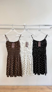 Vêtements, chaussures et accessoires dans Dahr el-Ain - فستان صيفي قصير بنقشة البولكا دوت من Styllana Store | Polka Dot Mini Summer Dress