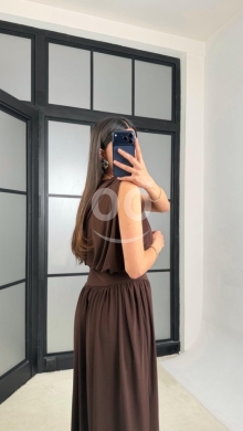 فستان درابيه راقي من متجر Styllana | Styllana Store Sophisticated Draped Dress — 2