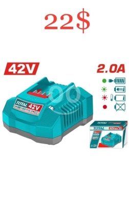 Outils et matériaux de bricolage dans Tripoli - شاحن بطارية توتال 42 فولت سريع | Total 42V Max Fast Battery Charger