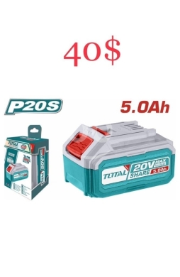DIY Tools & Materials in Tripoli - بطارية توتال P20S ليثيوم أيون 5.0 أمبير | Total P20S 5.0Ah Lithium-Ion Battery