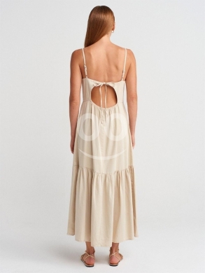 فستان ماكسي صيفي ناعم بتصميم ريفي من متجر Styllana | Styllana Store Boho-Chic Summer Maxi… — 6