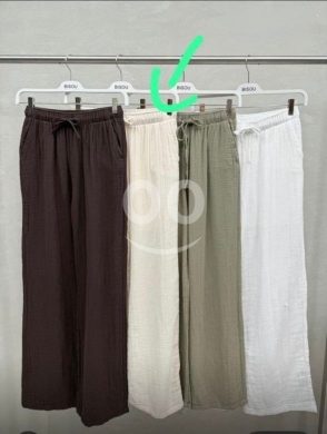 Vêtements, chaussures et accessoires dans Dahr el-Ain - بنطلون صيفي مريح بخصر مطاطي من متجر Styllana | Styllana Store Comfortable Elastic-Waist Summer Trous