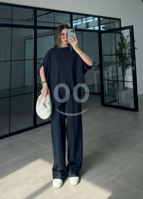 Vêtements, chaussures et accessoires dans Dahr el-Ain - طقم كاجوال عصري باللون الأسود من متجر Styllana | Styllana Store Chic Black Casual Set