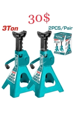 Outils et matériaux de bricolage dans Tripoli - طقم مساند تثبيت سيارات توتال 3 طن (زوج) | Total 3 Ton Jack Stand Set (Pair)
