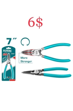 Outils et matériaux de bricolage dans Tripoli - بنسة سحب سيلبس توتال 7 إنش | Total 7-inch Circlip Pliers
