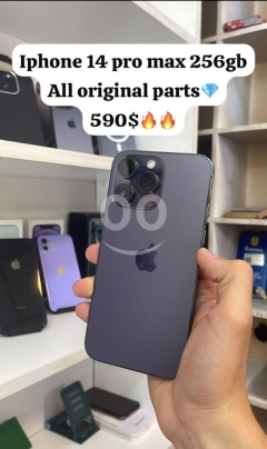 ايفون 14 برو ماكس 256 جيجابايت قطع أصلية بالكامل | iPhone 14 Pro Max 256GB Original