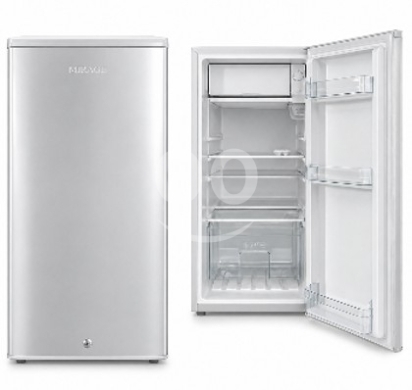 أدوات المطبخ في اشرفيه - براد ميني 90 ليتر أسود وفضي | Mini Fridge 90L Black & Silver MR-BC93B-S