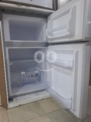 Kitchen appliances in Achrafieh - براد ميني بابين 83 ليتر فضي | Double Door Mini Fridge 83L Silver DX 920
