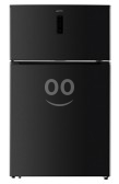 براد توب ماونت إنفيرتر زجاج أسود | Top Mount Inverter Fridge Black Glass — 2