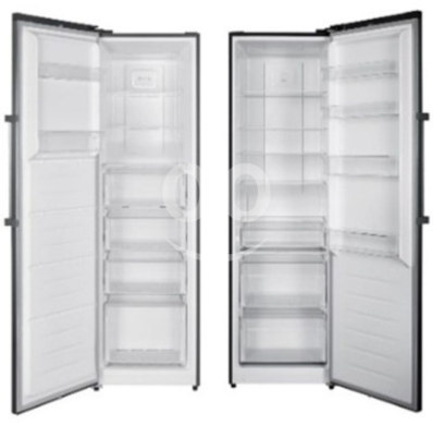 أدوات المطبخ في اشرفيه - براد توب ماونت نوفروست أسود وفضي 170 سم | Top Mount No Frost Fridge Black & Silver 170cm